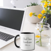 Funny Co-Worker Chief Chaos Coordinator custom Tasse