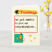 Funny Co-worker Geburtstagskarte Karte (Gelbe Blume)