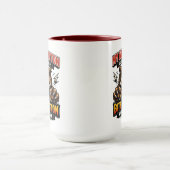 Funny Co-Worker | My Nice Button Is Out of Order Tasse (Zentrum)