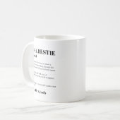 Funny Co-worker work Bestie Gift Kaffeetasse (Vorderseite Links)