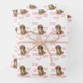 Funny Cockapoo Anatomy - Unique Valentine Geschenkpapier Set (Beispiel)