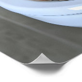 Funny Cockapoo Bathroom Print, Toilet Newspaper Poster (Ecke)