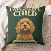 Funny Cockapoo Gift | Favourite Child Kissen (Decke)