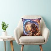 Funny Cockapoo Gift | Space Dog Cushion Kissen (Stuhl )