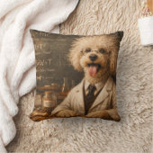 Funny Cockapoo Scientist Pillow | Dog Cushion Kissen (Decke)