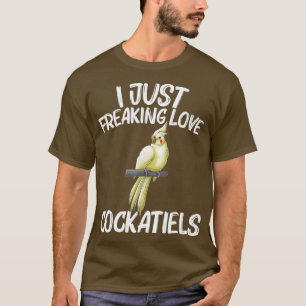 Funny Cockatiel Geschenk für Männer Frauen Vogelpa T-Shirt