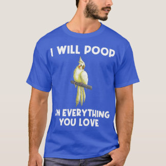 Funny Cockatiel Geschenk für Männer Frauen Vogelpa T-Shirt