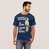 Funny Cockatiel Geschenk für Männer Frauen Vogelpa T-Shirt (Vorne ganz)