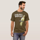 Funny Cockatiel Geschenk für Männer Frauen Vogelpa T-Shirt (Vorne ganz)