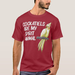 Funny Cockatiel Geschenk für Männer Frauen Vogelpa T-Shirt