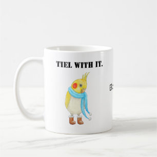 Funny Cockatiel Lover Geschenk Parrot Budgie Parak Kaffeetasse