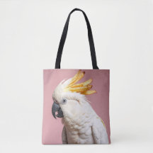Funny Cockatoo mit französischem Wappen