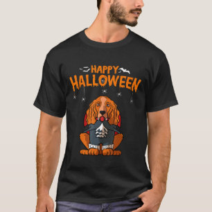 Funny Cocker Spaniel Vampire Kostüm Hund Halloween T-Shirt
