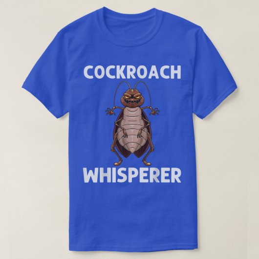 Funny Cockroach für Männer Frauen Entomology Pest T-Shirt (Design vorne)