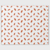 Funny Cockroach Gemustert Geschenkpapier (Flach)