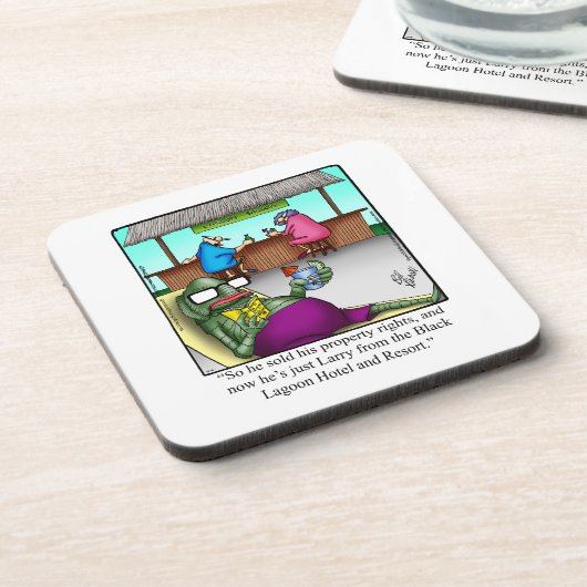 Funny Cocktail Spaß Untersetzer Set (Linke Seite)