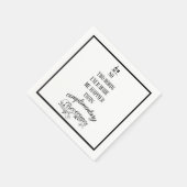 Funny Cocktails Cocktail Kostenlose Getränke Napki Serviette (Ecke)