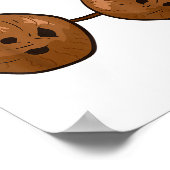 Funny Coconut Summer Coconuts Bra Funny Halloween Poster (Ecke)