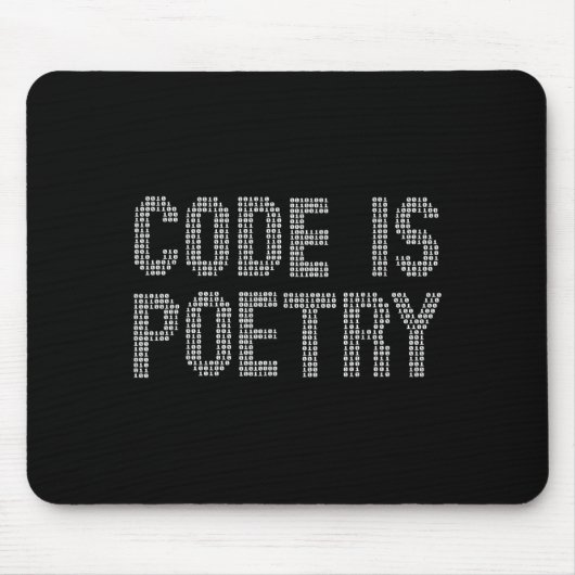 Funny Code Is Etry Saying Quote Programer Gift Mousepad (Vorne)