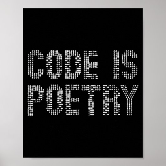 Funny Code Is Etry Saying Quote Programer Gift Poster (Vorne)