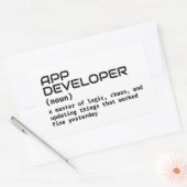 Funny Coder Definition Sticker (Umschlag)