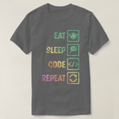 Funny Coder Programmierer Software-Entwicklerangeb T-Shirt (Design vorne)