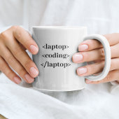 Funny Coding Laptop Kaffeetasse