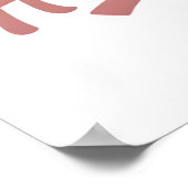 Funny Coding Quote AI Programmer Design Poster (Ecke)