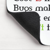Funny Coding Quotes, Geschenke für Programmierer Mousepad (Ecke)