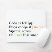 Funny Coding Quotes, Geschenke für Programmierer Mousepad (Mit Mouse)