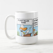 Funny Coffee Aviation Spaß Tasse (Links)