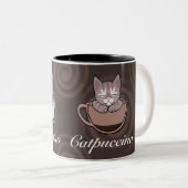 Funny Coffee Cats Tasse (VorderseiteRechts)