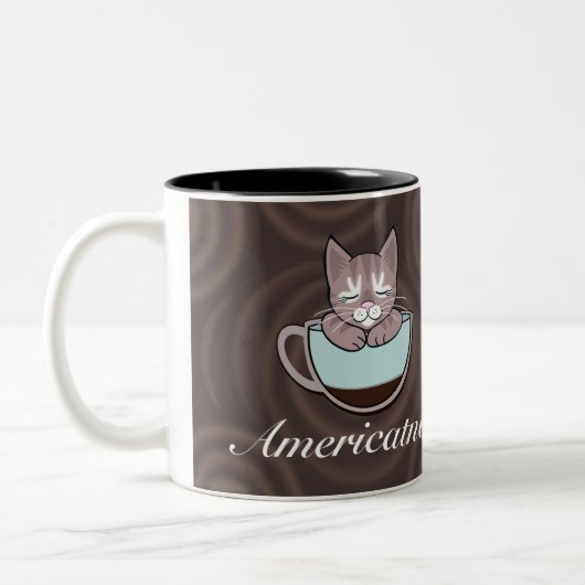 Funny Coffee Cats Tasse (Links)