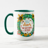 Funny Coffee Chaos Trendy Inspirivity Stylish Tasse (Links)