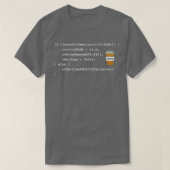 Funny Coffee Coding Programmer Java Developer  T-Shirt (Design vorne)