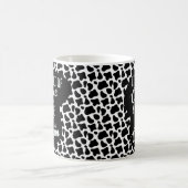 Funny Coffee Creme Cow Print Kaffeetasse (Mittel)