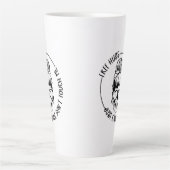 Funny Coffee Cup für Introvertierte Milchtasse (Vorderseite)