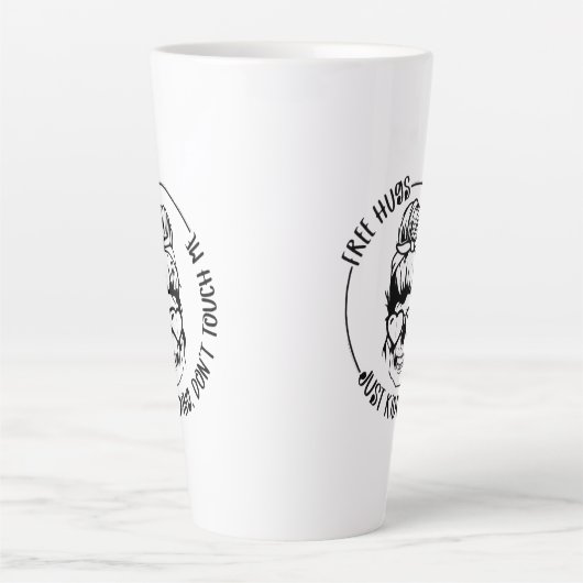 Funny Coffee Cup für Introvertierte Milchtasse (Vorderseite)