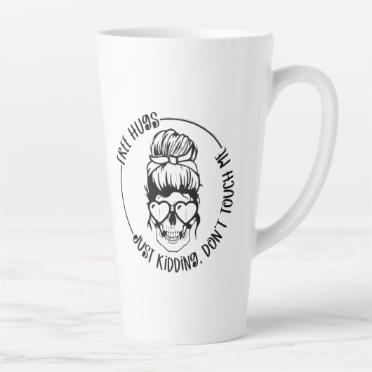 Funny Coffee Cup für Introvertierte Milchtasse (Rechts)