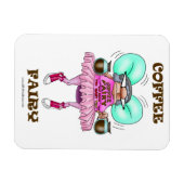 Funny Coffee Fairy Fleximagnet Magnet (Horizontal)