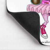 Funny Coffee Fairy Mouse Pad Mousepad (Ecke)