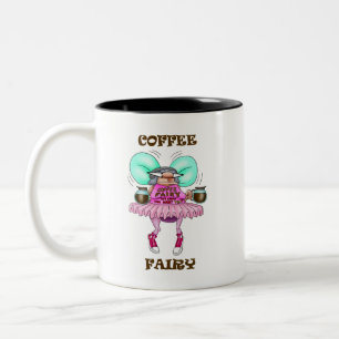 Funny Coffee Fairy Spaß Tasse