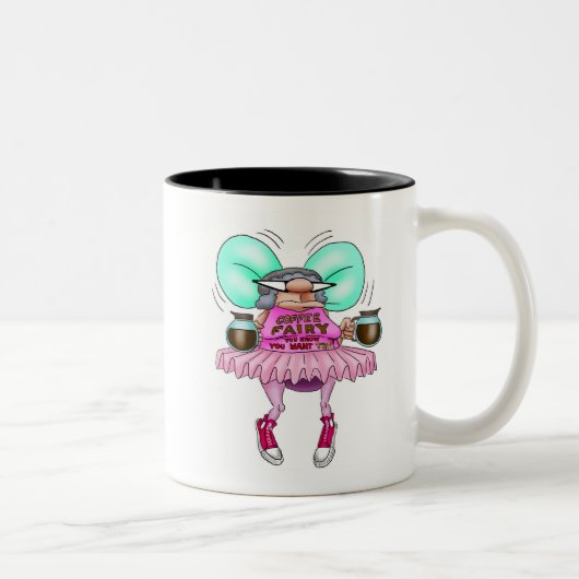 Funny Coffee Fairy Tasse Spectickles (Rechts)
