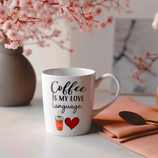 Funny Coffee ist meine Liebe Kaffeetasse