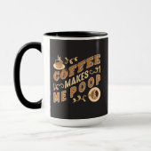 Funny Coffee Kacke mich Tasse (Links)