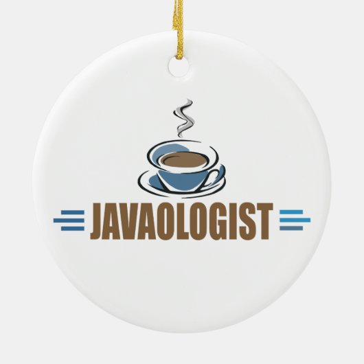 Funny Coffee Keramikornament (Hinten)