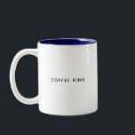 Funny Coffee King Breakfast Kaffee Tasse<br><div class="desc">Freuen Sie sich auf eine individuelle und individuelle Tasse des Funny Coffee King Breakfast Coffee. Die Optionen Bearbeiten und Farbe stehen zur Verfügung.</div>
