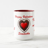 Funny coffee & Liebe Herzenslust Tasse (Zentrum)