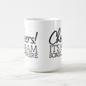 Funny Coffee Lover - Chef! Irgendwo um 8 Uhr morge Kaffeetasse (Mittel)