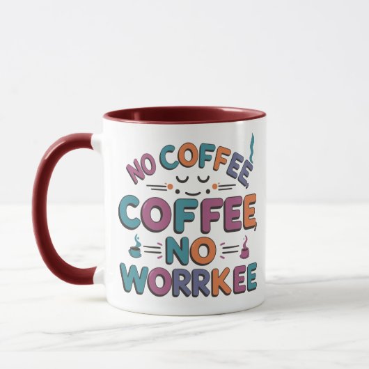 Funny Coffee Lover Combo Tasse (Links)